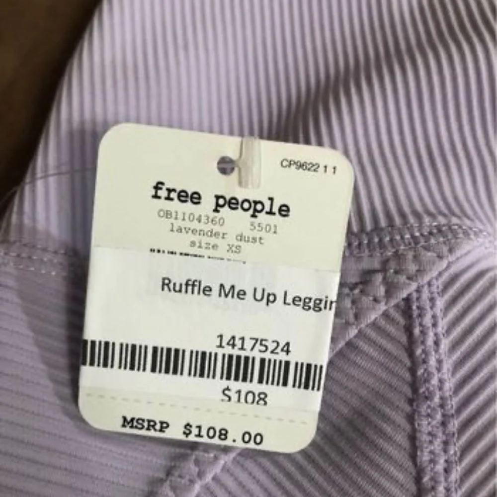 Free People ruffle me up leggings - Picture 4 of 4